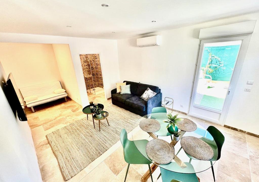 Carry-le-Rouet Apartment | Studio with Garden - Pauseto West 4 - 2 min from Beach