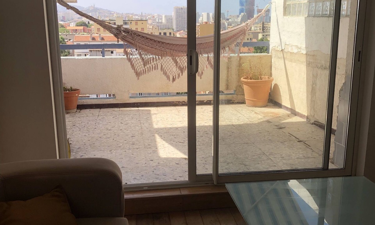 Le Canet Apartment | Terrace with panoramic views of the Frioul islands