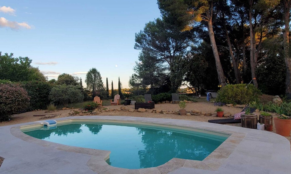 Lambesc Villa | Villa 6pers. piscine privée, BBQ 5mn à pied du village
