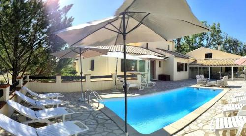 Martignargues Villa | Villa de charme à Martignargues avec piscine privée
