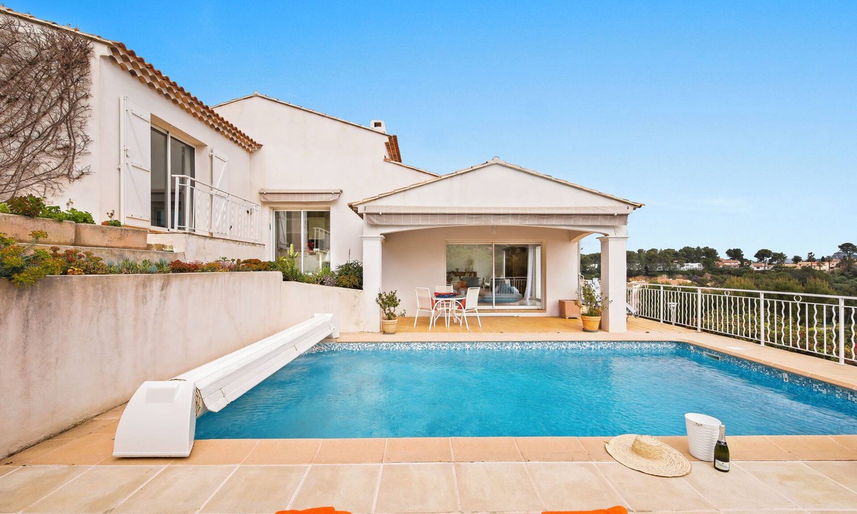 Hyeres Villa | Villa Horizons Bleus Sea View Swimming Pool Hyères Costebelle