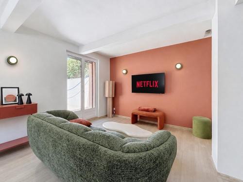 Convention Villa | Villa Jacquard - Proche du centre - Climatisation & Wi-Fi