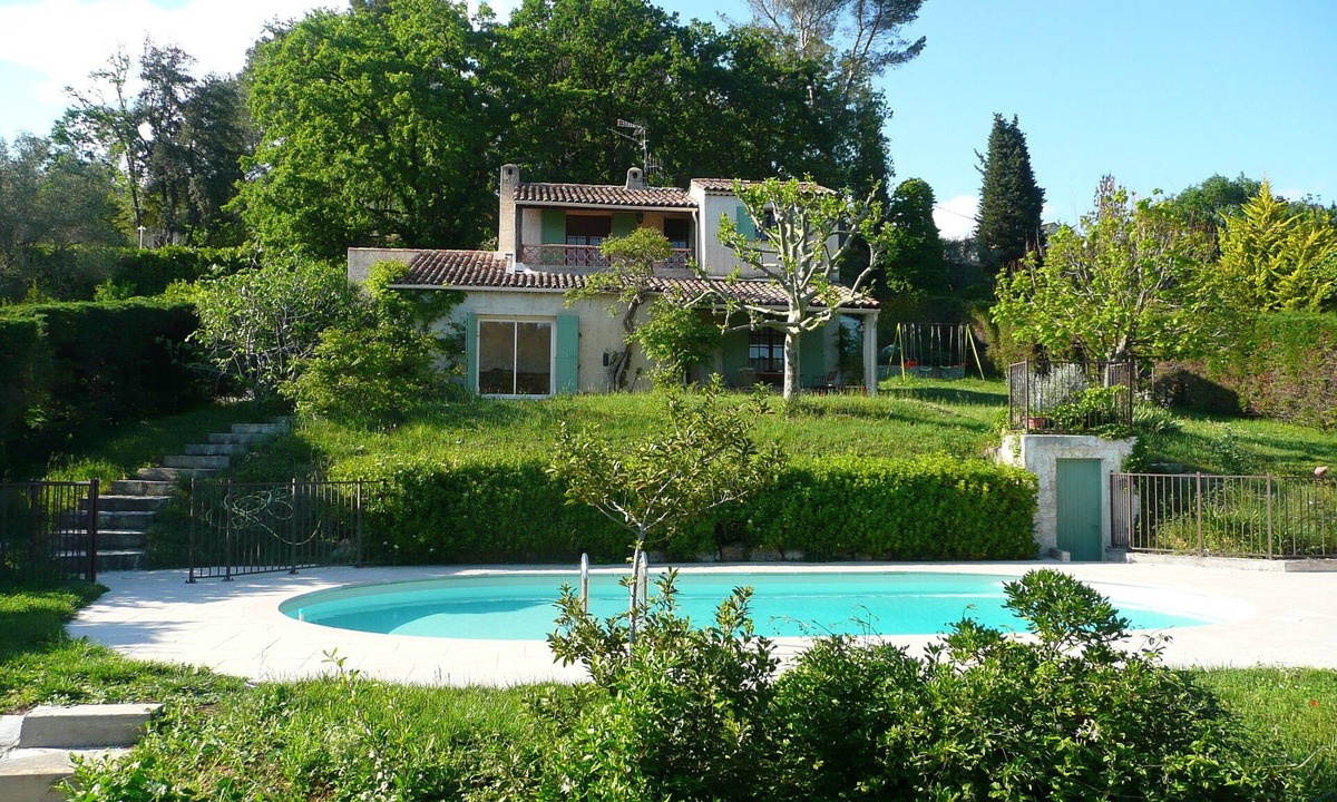 La Grand-Chile Villa | Villa La Galouette Opio, swimming pool, 9 people, 4 bedrooms, air conditioning, quiet location