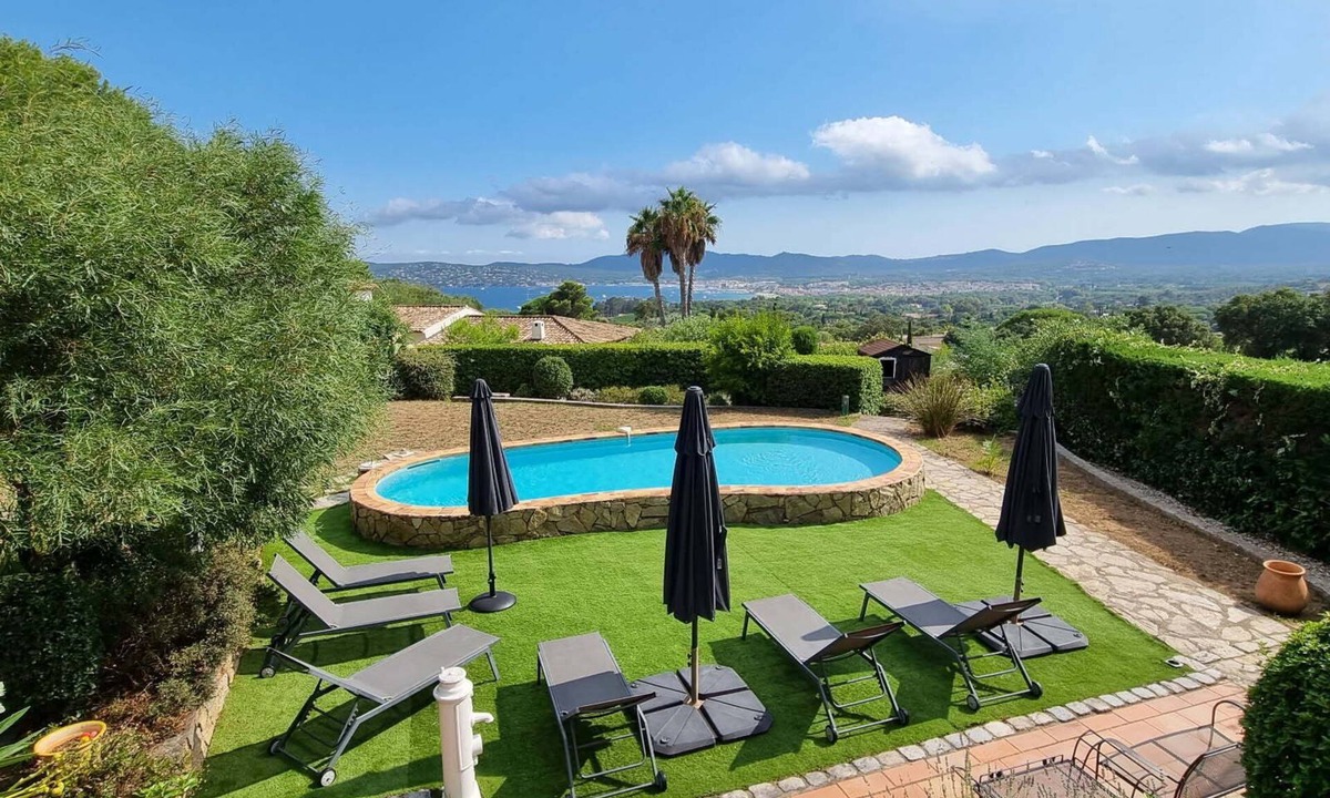 Sainte-Maxime - Saint-Tropez Villa | VILLA LE CLOS BUCCI WITH PRIVATE POOL AND SUPERB SEA VIEW LES HAUTS DE GRIMAUD