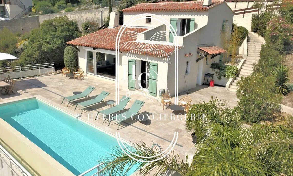 Hyeres House | Villa Mont des Oiseaux-Piscine Chauffée/Clim/Vue Mer