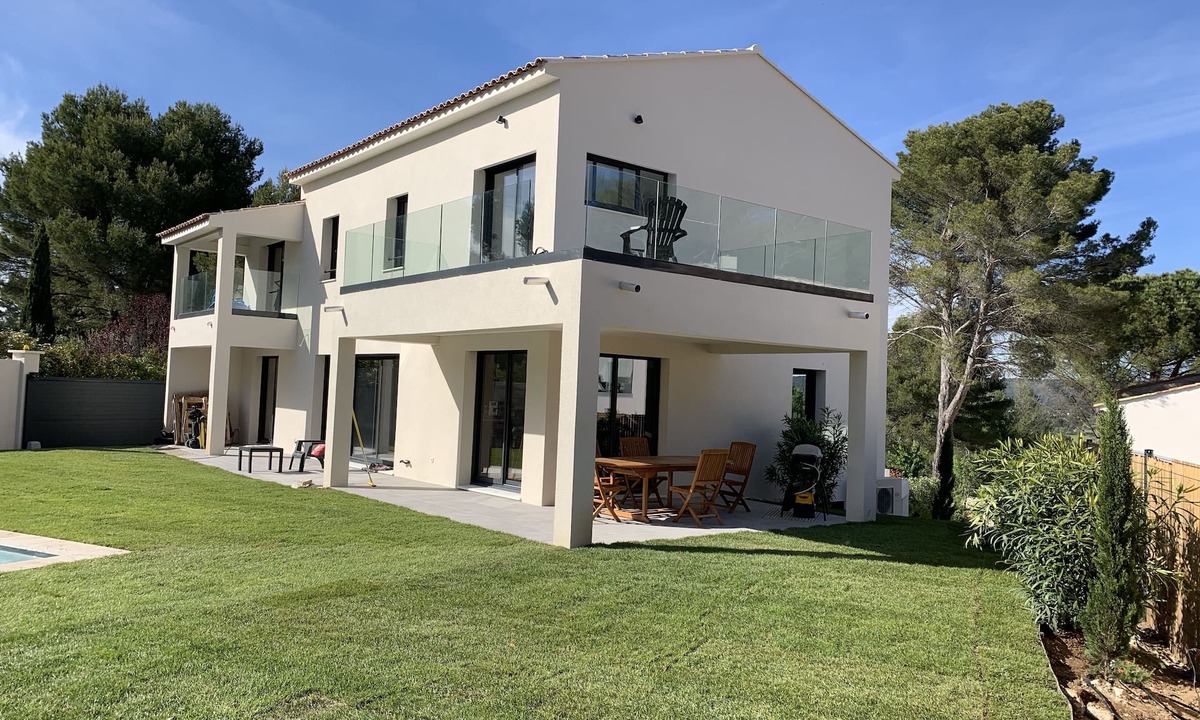 Eguilles Villa | Villa Neuve Standing Clim Piscine à 9 km du Centre D'aix en Provence