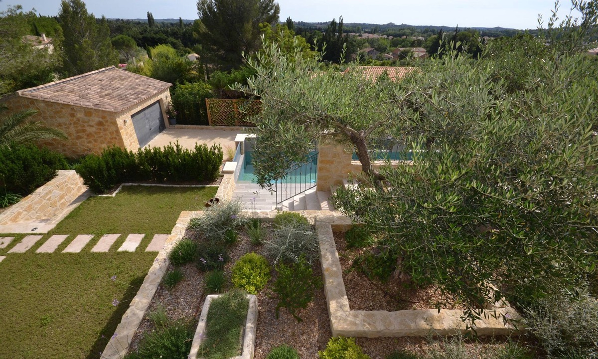 Maussane Villa | Villa with pool in Maussane les Alpilles, incredible view of the valley