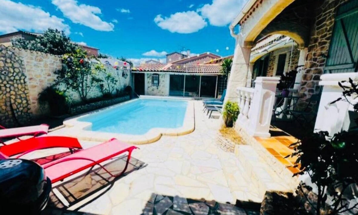 Grezan Villa | Villa with SPA therapy, pool and air conditioning ideal for family or friends