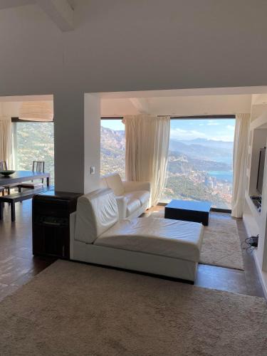 La Turbie House | Villa with unique & breathtaking view over Sea, Monte-Carlo, Italy & Alps