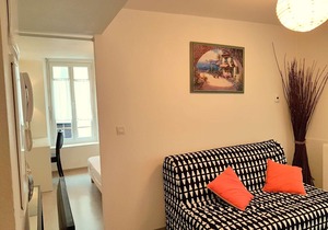 2 rooms 43m2 - 1 bedroom - city center - Quiet area