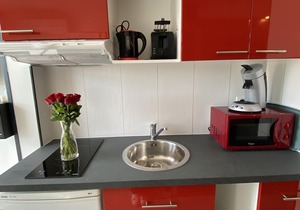 Apartment nudist village cape d'Agde, small sea view