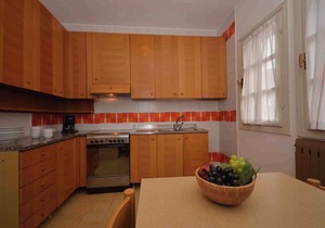 Holiday apartment with air conditioning and balcony