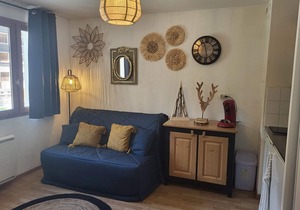 Studio Cabine pour 4 Personnes Face aux Pistes de Montgenèvre