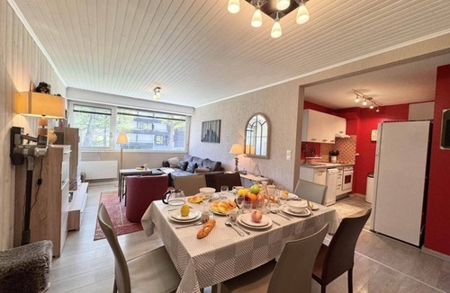 Les Claux Apartment | 100m from shops, Ground floor, tv, 73m², Vars