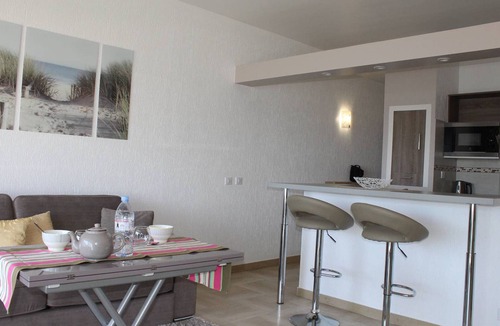Villeneuve Loubet Beach Apartment | 2-room apartment, sleeps 4, air-conditioned with parking in Villeneuve-Loubet Plage