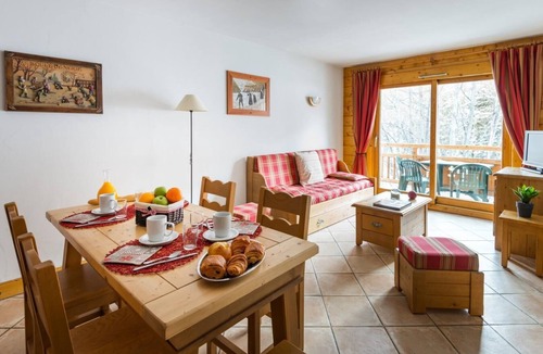 Chantemerle Apartment | 200m from resort center, fitness, swimming pool, terrace, balcony, tv, ski locker, 70-73m²