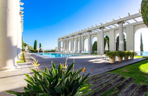 Mont Boron Apartment | #22 Staywizus - Duplex panoramic sea view 2Bdr, AC, swimpool, parking, petanque