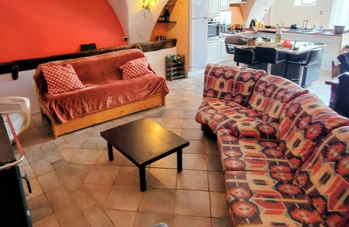 Risoul House | 3-bedroom house with a large living/dining room and a sunny garden. Risoul Shuttle