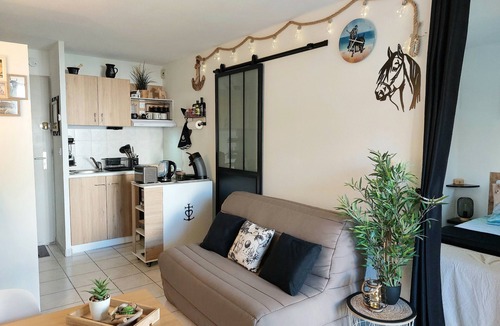 Palavas-les-Flots Apartment | 3-star apartment 100 meters from the beach, with a terrace, parking, and Wi-Fi - Palavas (right bank)