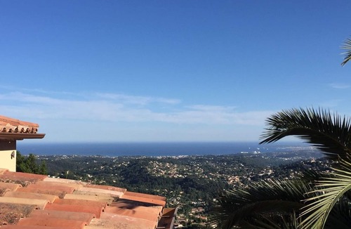 Vence Villa | A balcony overlooking the Mediterranean: 20m2 terrace, private parking, bright.