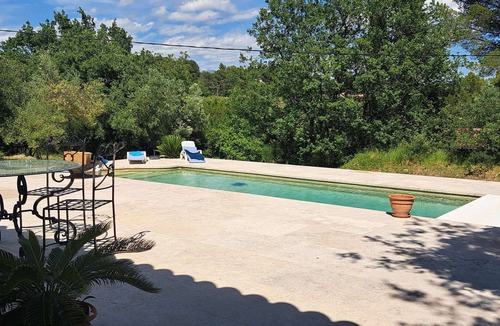 Seillans House | A stunning, air-conditioned property with a saltwater swimming pool and large wooded grounds, in.