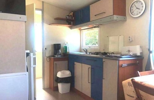 Pontis House | AIR-CONDITIONED MOBILE HOME PANORAMIC VIEW OF LAKE AND MOUNTAINS SAVINES LE LAC EMBRUN