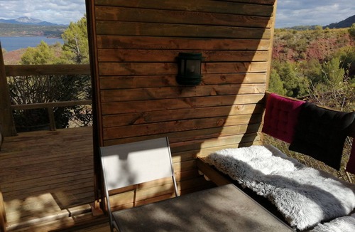 Liausson Apartment | Air-Conditioned Studio TILO (22sqm) with 2 Terraces at lake Salagou