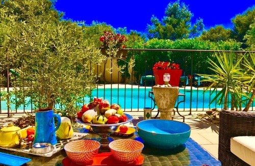 Les Angles Villa | Air-conditioned villa with private pool 5km from Avignon center
