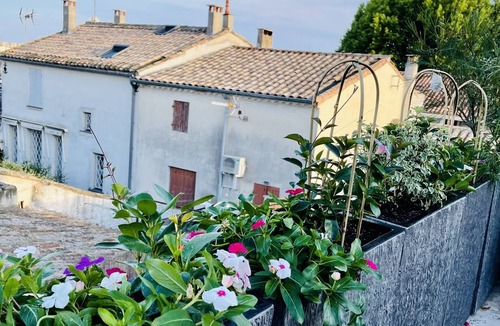 Aigues-Mortes Medieval City Apartment | Apartment-Deluxe-Ensuite-Terrace-suite 1