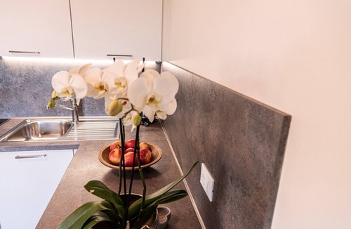 Castelrotto Apartment | Apartment “Haus Lohengrin - Ferienwohnung 1” with Mountain View