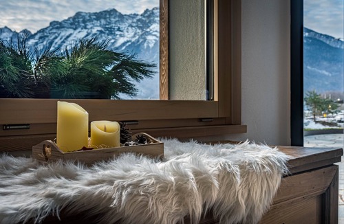 Cavedago Apartment | Apartment 'Larice' with Mountain View, Wi-Fi and Air Conditioning