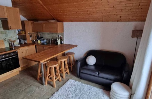 Molines-en-Queyras Apartment | Apartment mountain view - Molines-en-Queyras