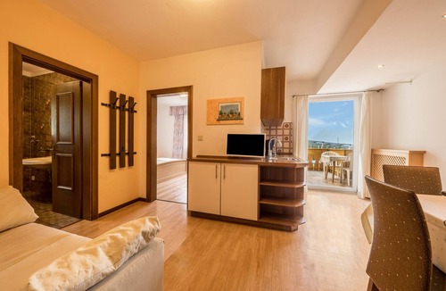 Tesimo Apartment | Apartment "Residence Kronstein - 2" with Terrace, Shared Garden, Mountain View & Wi-Fi