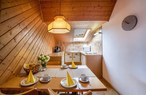 Caines Apartment | Apartment 'Sankt Corbinian 4' with Mountain View, Balcony, Shared Garden & Wi-Fi