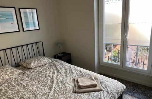 Menton Apartment | app.3 for 4 people 200 from the beach
