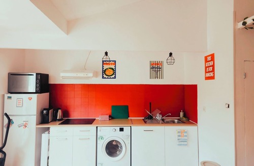 Cite Apartment | Appart Cœur de Narbonne, terrace & cathedral view