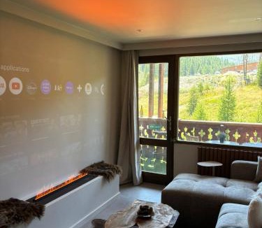 Les Claux Apartment | Appart proche des pistes avec terrasse à Vars