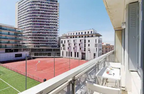 Le Pharo Apartment | Appartement Traversant Avec Balcons Plage des Catalans
