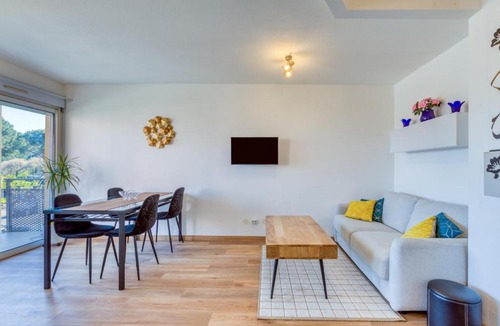 Port Ariane Apartment | Appt Cosy Calme Proche De La Mer