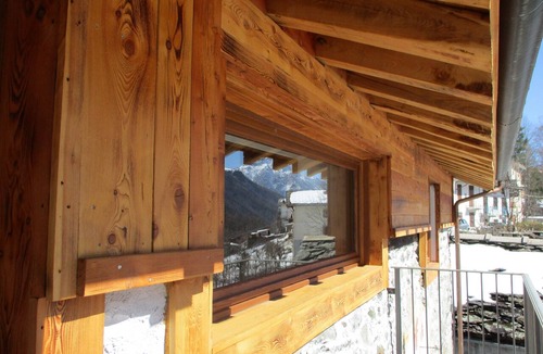 Ala di Stura Cabin | Baite del Baus—Baita d'là Cravià, a renovated old barn with a garden.