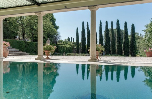 Bucine Apartment | Beautiful apartment for 2 people with pool, A/C, WIFI, TV, terrace and panoramic view