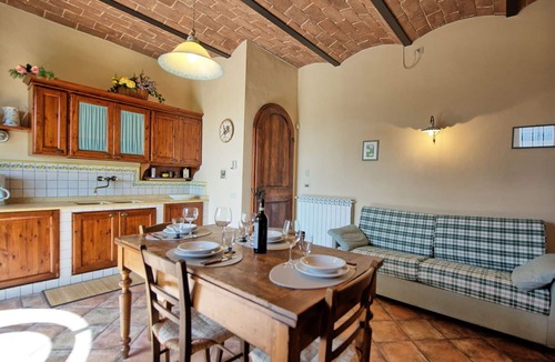 Tavarnelle Val di Pesa Apartment | Beautiful apartment for 4 people with pool, WIFI, A/C and panoramic view, close to Greve In Chia.