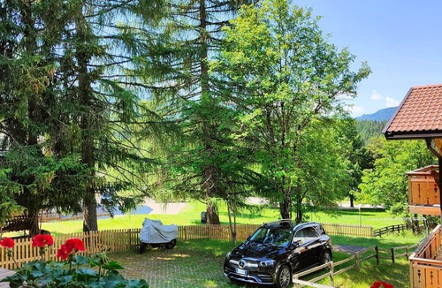Bellamonte Apartment | 'Bilocale Nuovo Alpe Lusia - Fiemme' Apartment with Mountain View, Garden & Wi-Fi
