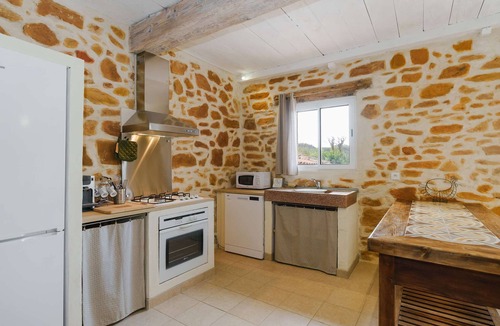Bizanet House | BIZ1 Air-conditioned cottage "l'Esprit Campagne" with natural swimming pool BIZANET