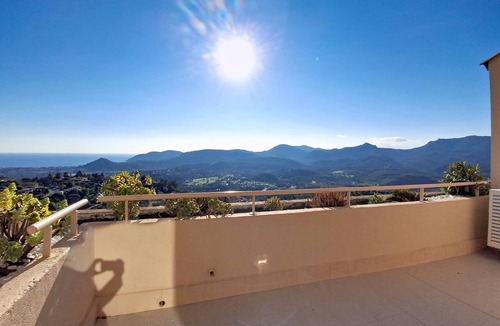 Mandelieu-La-Napoule Apartment | Breathtaking panoramic sea view - Exceptional 2P at Le Grand Duc