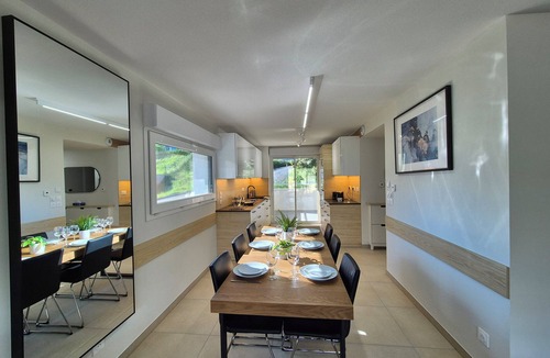 Savines-le-Lac Apartment | Breathtaking view & 200m beach - XXL terrace - 6-bed apartment