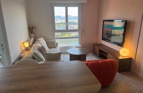 Saint-Barnabe Apartment | Calme/vue Mer Panoramique/wifi/cuisine