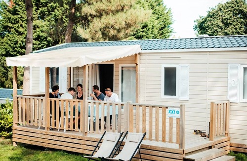 Prat-de-Cest House | Camping Le Barberousse* - Mobile home 5 rooms 8/10 people Air-conditioned
