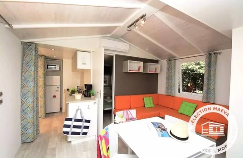 Gassin House | Camping Montana Parc - Gassin Gulf of St Tropez * - Mobil Home Luxury 4 Rooms 6 Persons Air-conditioned + TV