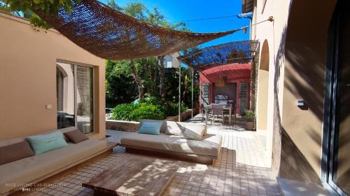 Cap-d'Antibes Villa | Cap D'Antibes Luxury Villa Pool Garden Beach 4 Bedrooms